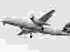 A WestJet Encore plane