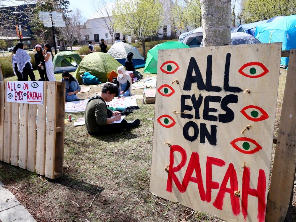 University of Calgary protest camp