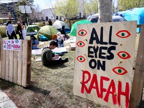 University of Calgary protest camp