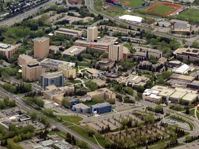 The University of Calgary says it is planning a potential relaunch of its oil and gas engineering program, which it suspended three years ago due to dwindling student demand. The campus of the University of Calgary, Saturday May 29, 2004.