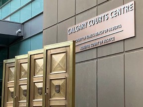 The Calgary Courts Centre in downtown Calgary.
