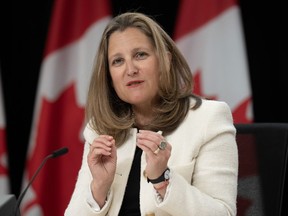 The Liberal government's proposed changes to capital gains taxation came into effect Tuesday, despite significant pushback from some special interest groups. Finance Minister Chrystia Freeland speaks during a news conference in Ottawa, Tuesday, June 18, 2024.