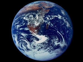 The 1972 photo of Earth taken from space.