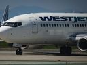 WestJet mechanics say they are poised to walk off the job early as Thursday night after serving the airline with a 72-hour strike notice yesterday. Pilots taxi a WestJet Boeing 737-700 aircraft to the runway for departure from Vancouver International Airport, in Richmond, B.C., on Friday, May 19, 2023.