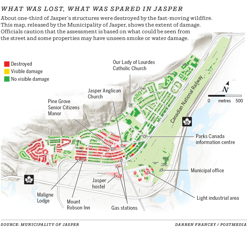 Jasper wildfire map (amended)