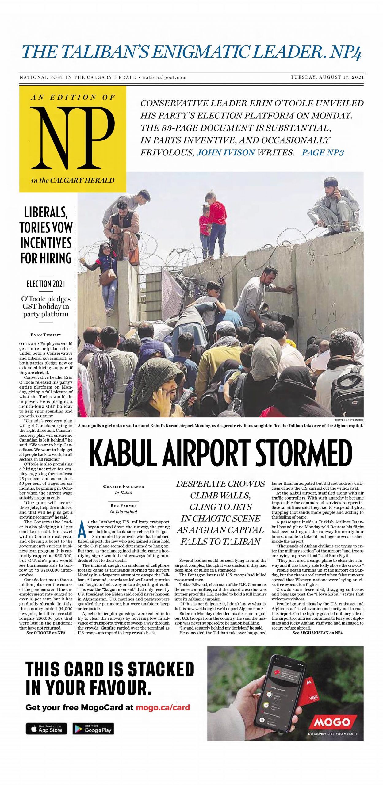 Calgary Herald; Aug. 17, 2021