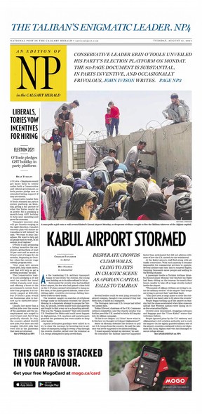 Calgary Herald; Aug. 17, 2021