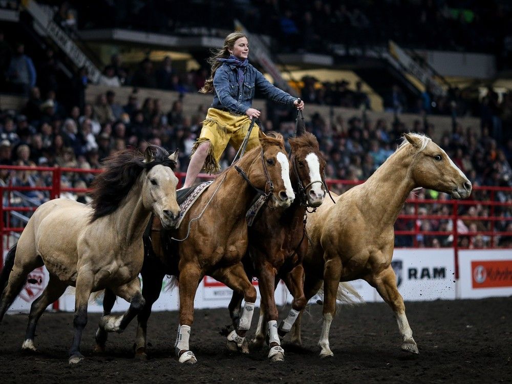 "It's so deep in my blood': Reality series about 14-year-old trick
rider focuses on family, ranch life