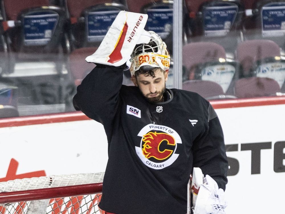 Dan Vladar Seizes Opportunity To Start Game 1 For The Calgary Flames ...