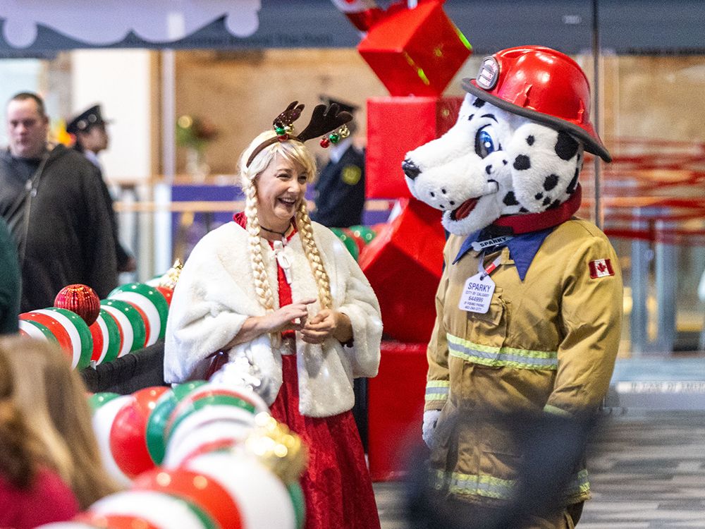 Calgary Firefighters Toy Association Annual Toy Event
