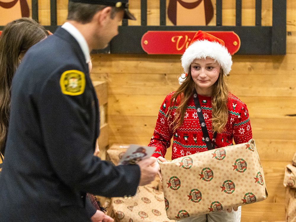 Calgary Firefighters Toy Association Annual Toy Event