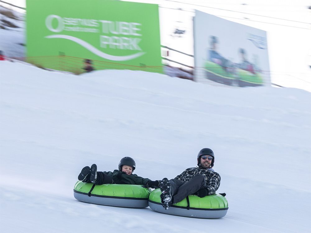 WinSport Servus Tube Park opening weekend 2024
