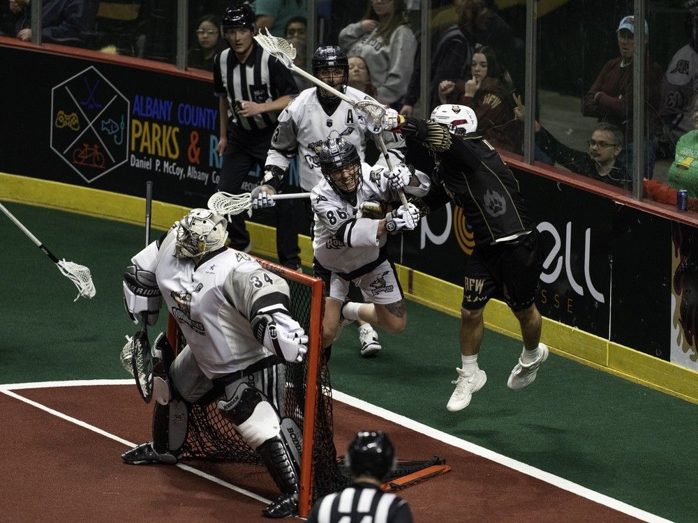 Dane Dobbie dazzles with eight goals as Roughnecks rally late, down FireWolves in OT