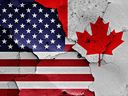 Countries in the eyes of the trade storm could lead to sharper slowdowns, with Canada's growth rate dropping to less than half of the OECD's December forecast.