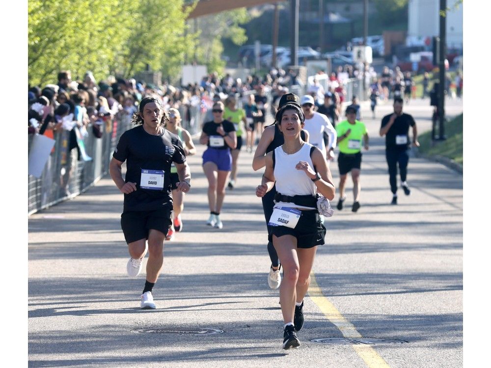  day 1 of calgary marathon weekend was all about the 5k and 10k races.