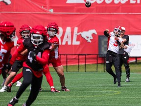 Calgary Stampeders practice