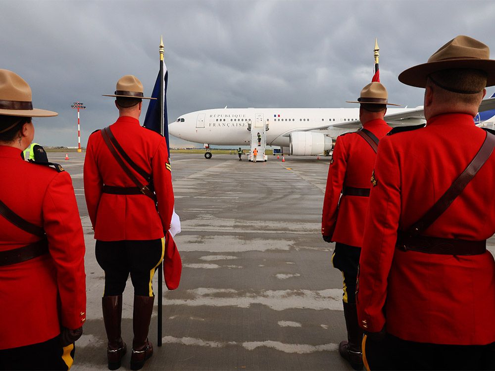 In photos: World leaders land at YYC on way to G7 summit in Kananaskis | Calgary HeraldUser