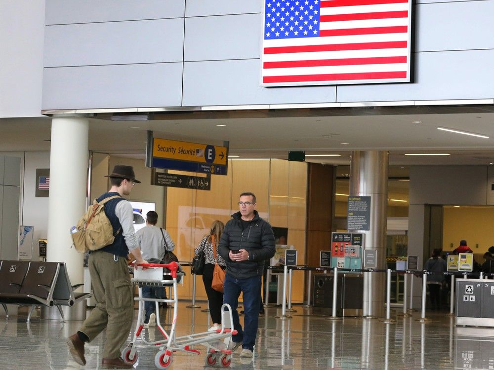 Travellers flying to the U.S. border will no longer be able to pass through customs any earlier than two hours before takeoff time at YYC.