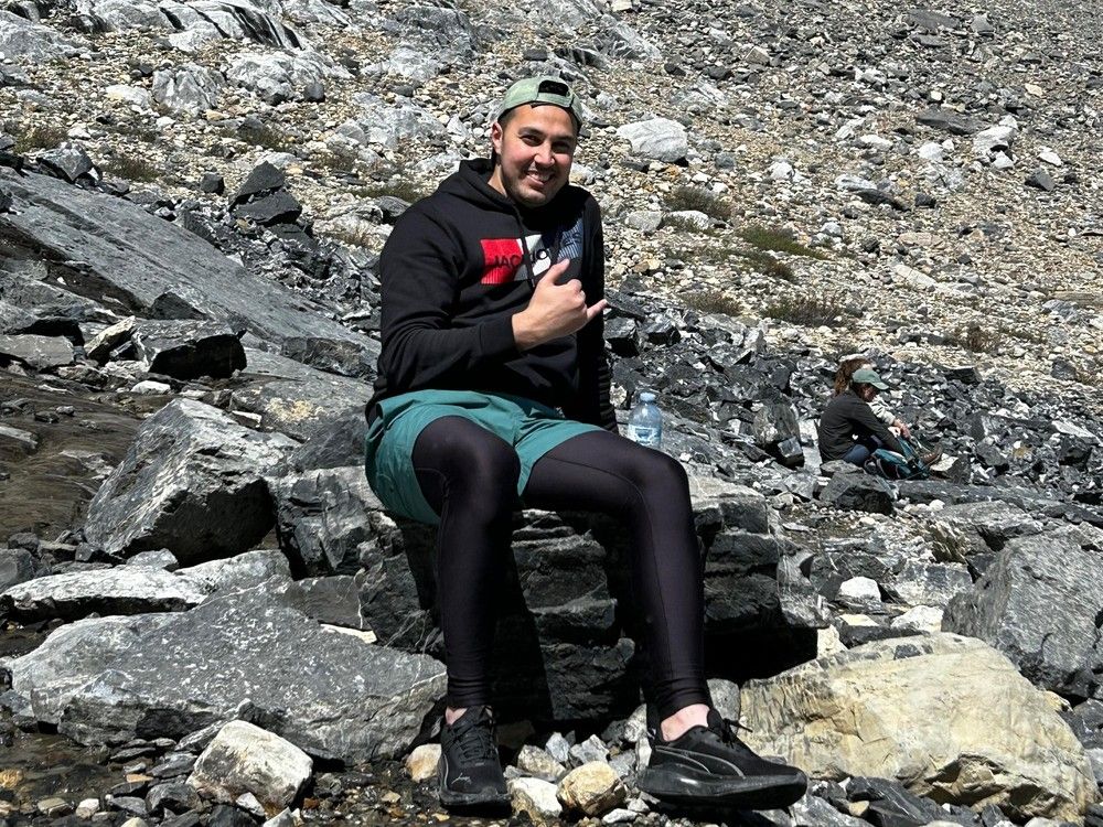  Hamza Benhilal, of Surrey, B.C., died in a rockfall on June 19 at Bow Glacier Falls. He was 33. Photo submitted