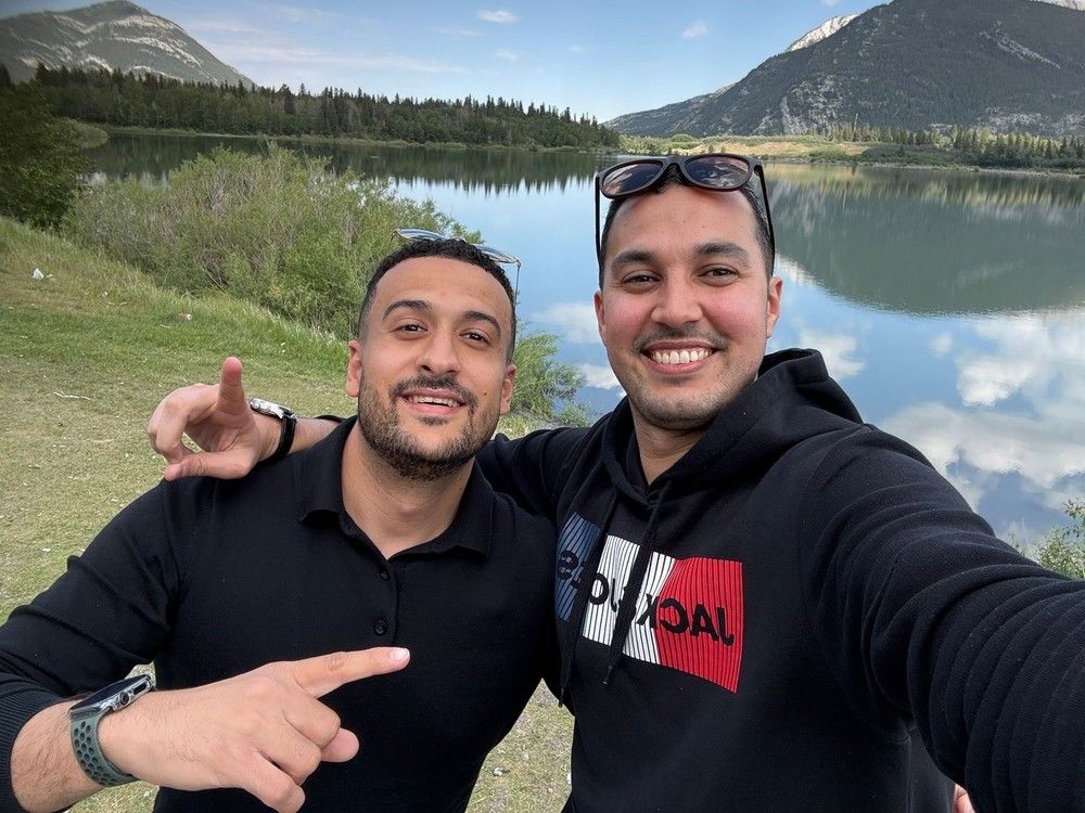 An injured survivor of the rockfall near the Bow Glacier Falls is remembering his friend Hamza Benhilal, who died in the tragedy.