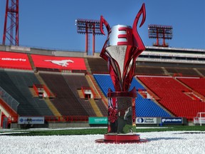 Stampede Bowl trophy