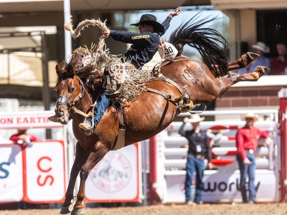 Brody Wells redeems himself after rough start to Stampede | Calgary Herald