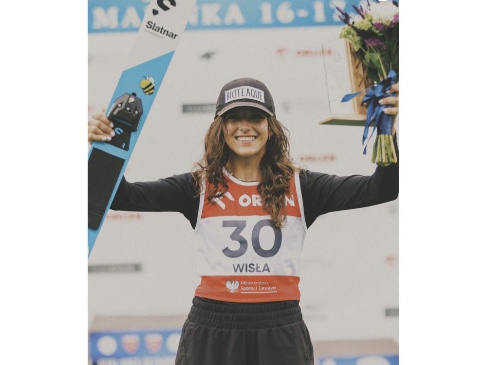 Abigail Strate blooming on Grand Prix Ski-Jumping Circuit after another bronze Sunday