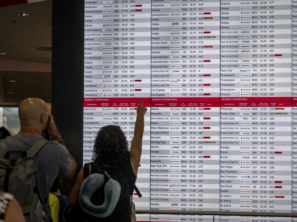 Federal government orders Air Canada flight attendants back to work, imposes binding arbitration
