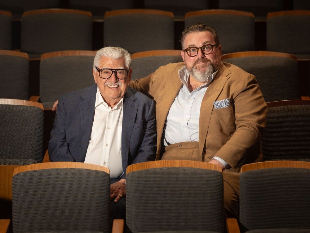 A funeral service was held in Edmonton to honour the life of philanthropist and leader of Calgary's arts community, Al Osten.