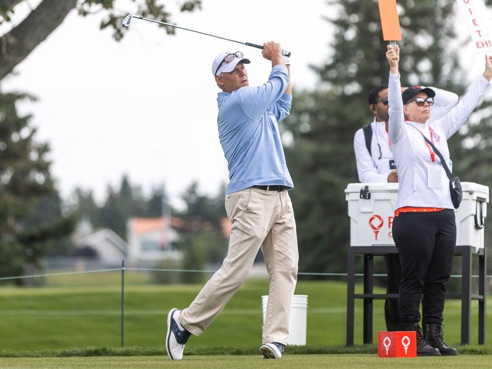'Life's good today': Calgary's Wes Martin highlight of emotional start to Rogers Charity Classic