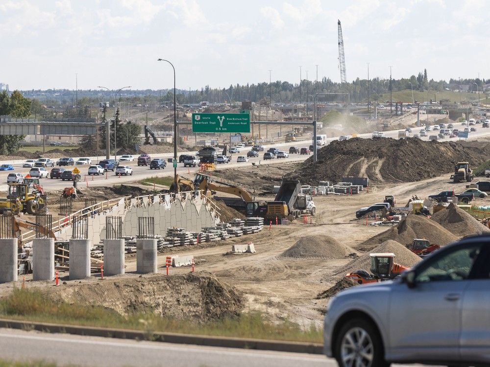 Deerfoot construction: Added lanes, new bridges promise traffic relief