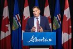 Government house leader Joseph Schow outlines the government’s priorities ahead of the start of the 2025 fall session of the Alberta legislature in Edmonton on Monday, Oct. 20, 2025.