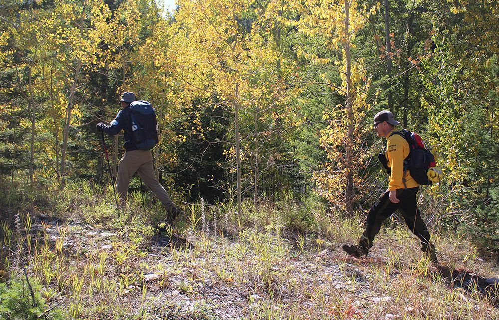  The search for Darius pulled in personnel from Alberta, B.C. and Saskatchewan.
