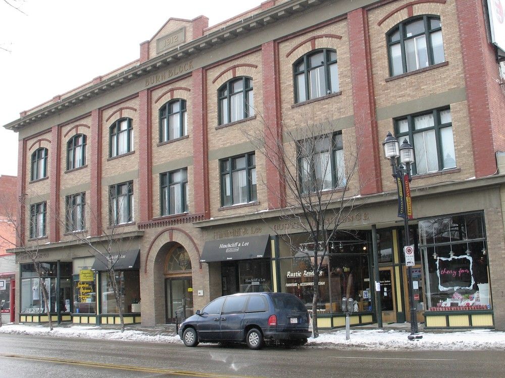 Inglewood's Burn Block could become Calgary's next historic building to receive legal protection from demolition. 