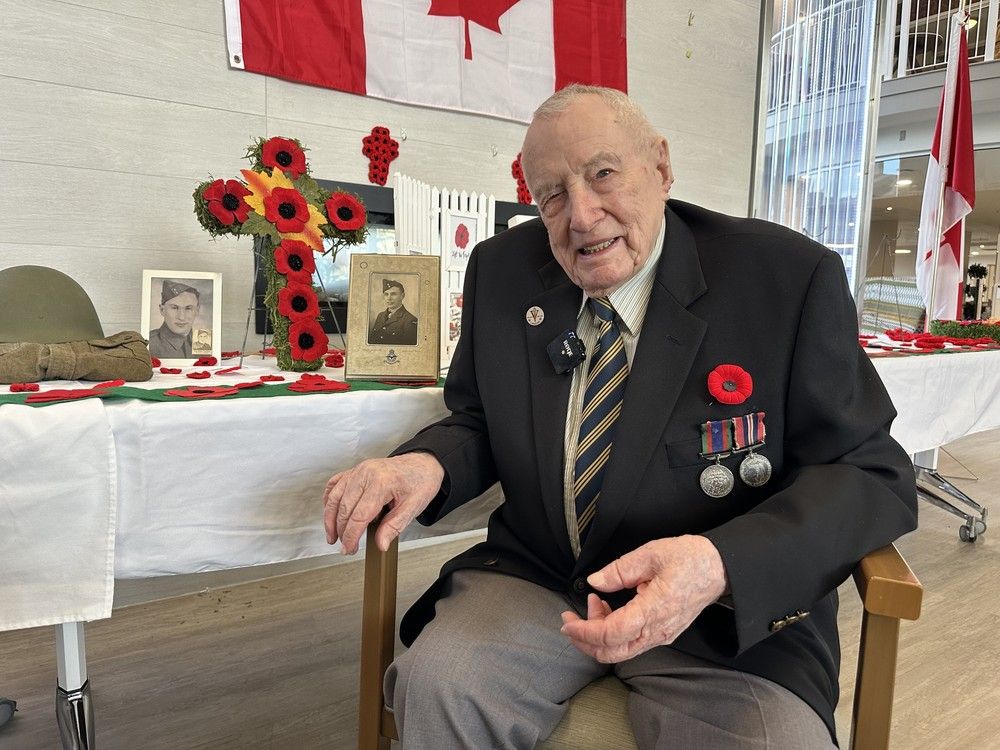 Bill Wright, 106, is believed to be Calgary's oldest living Second World War veteran.