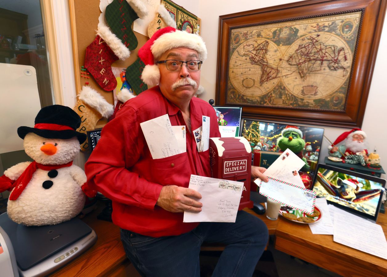 The Calgary man behind a popular online Santa letter-writing service is reflecting on the millions of messages he has received from children around the world, from laugh-out-loud funny to serious and heartbreaking.