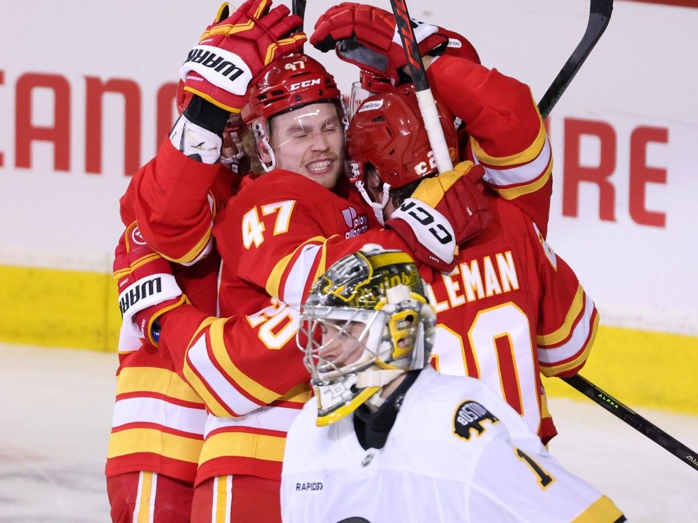Three takeaways as Flames beat Bruins in OT