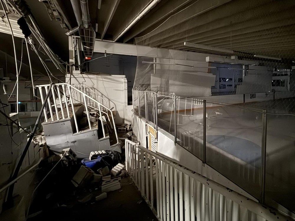  An explosion occurred Wednesday at the Taber Community Centre, causing extensive damage within the arena and curling rink areas.