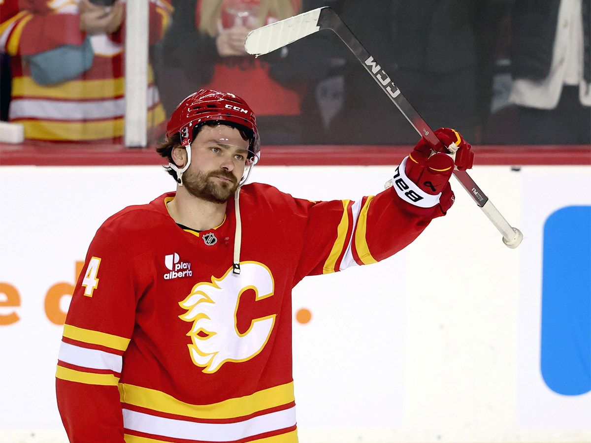 Flames trade Rasmus Andersson to Golden Knights for four-piece package