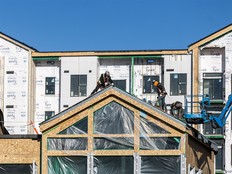 Home construction in Calgary