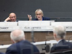 Couns. Andre Chabot and Jennifer Wyness