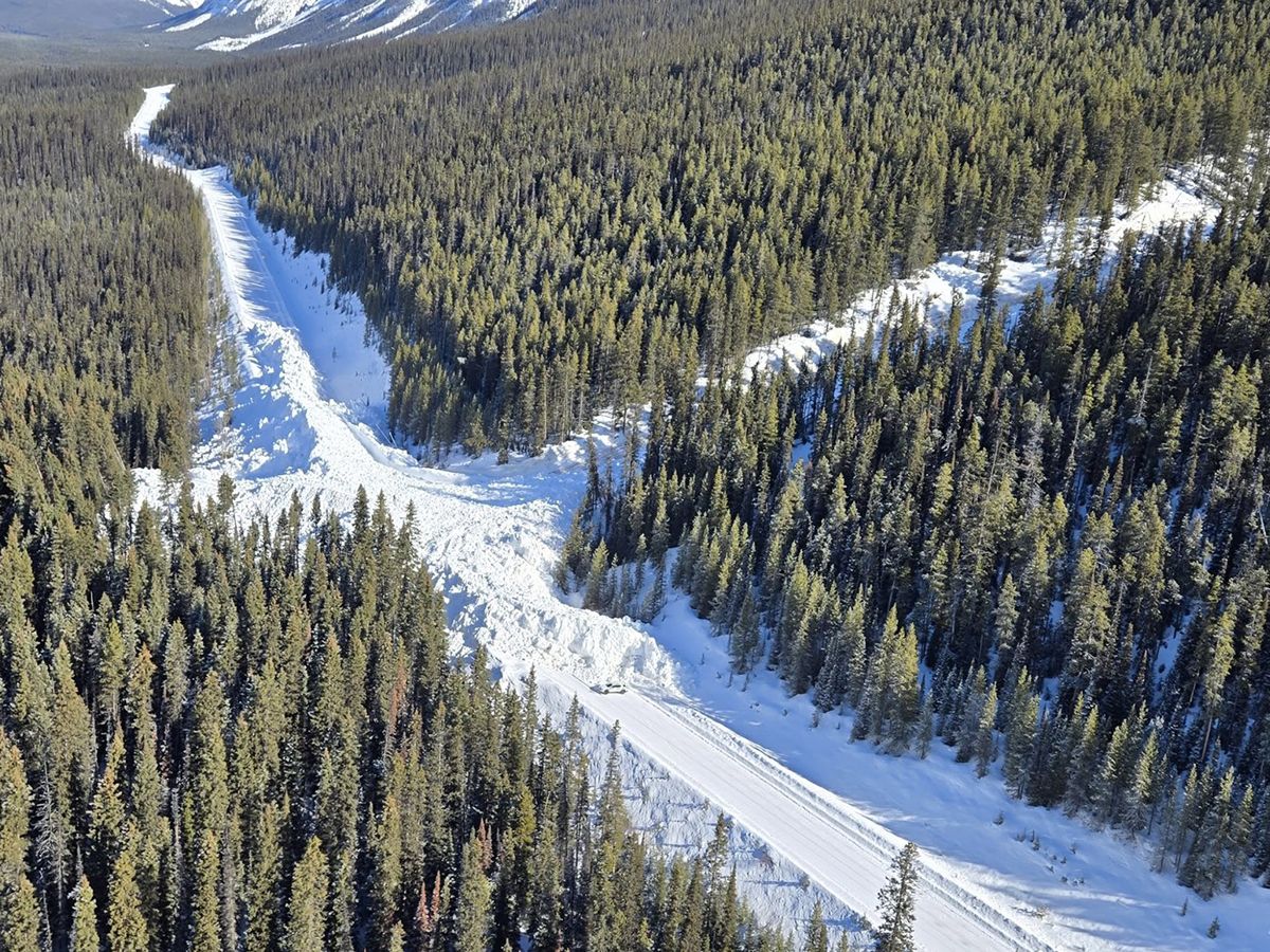 Re-opening of the Icefield Parkway closed by a massive snow slide won't happen any time soon, Parks Canada said Tuesday.
