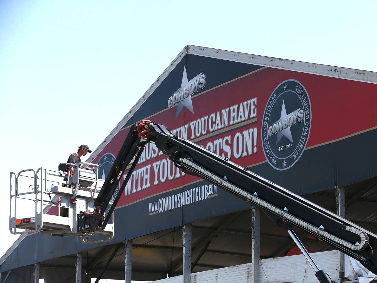 Cowboys Tent
