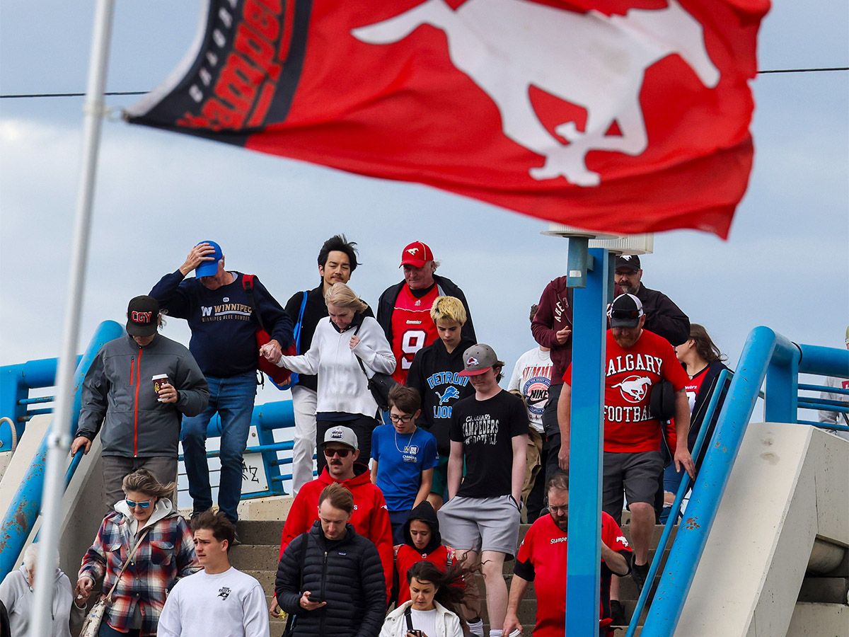 Calgary Stampeders fans
