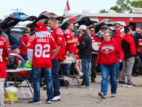 Calgary Stampeders tailgate