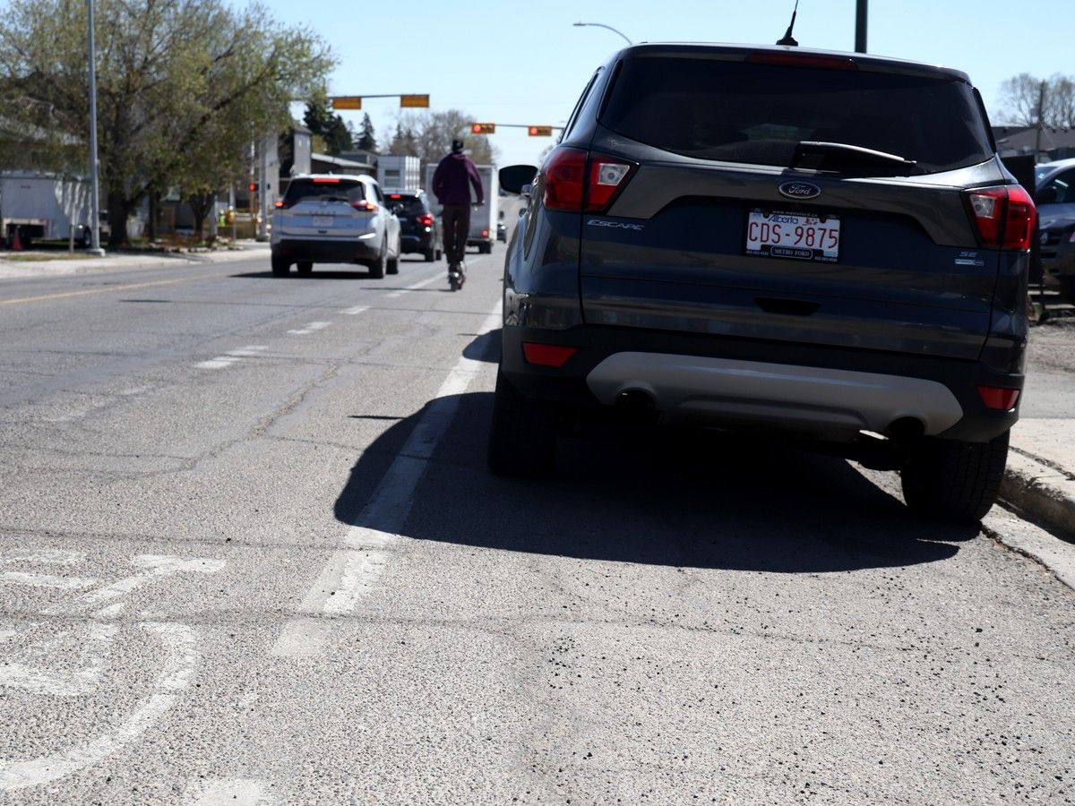bike lanes in Killarney Calgary