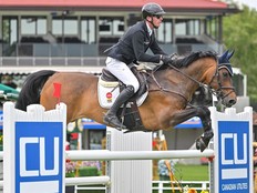 Daniel Coyle rides Farrel
