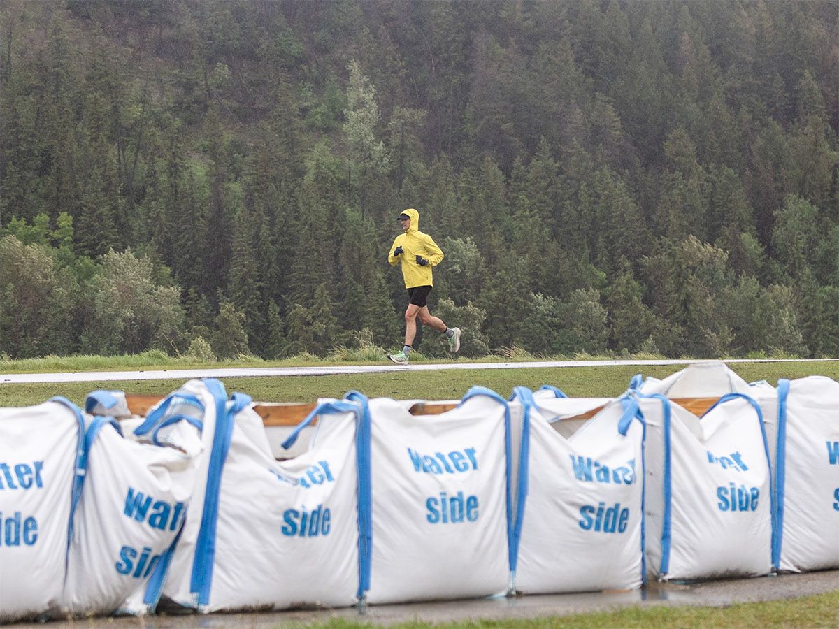 City officials are reassuring Calgarians that flood risk is still low, with extensive flood measures implemented after the 2013 flood.