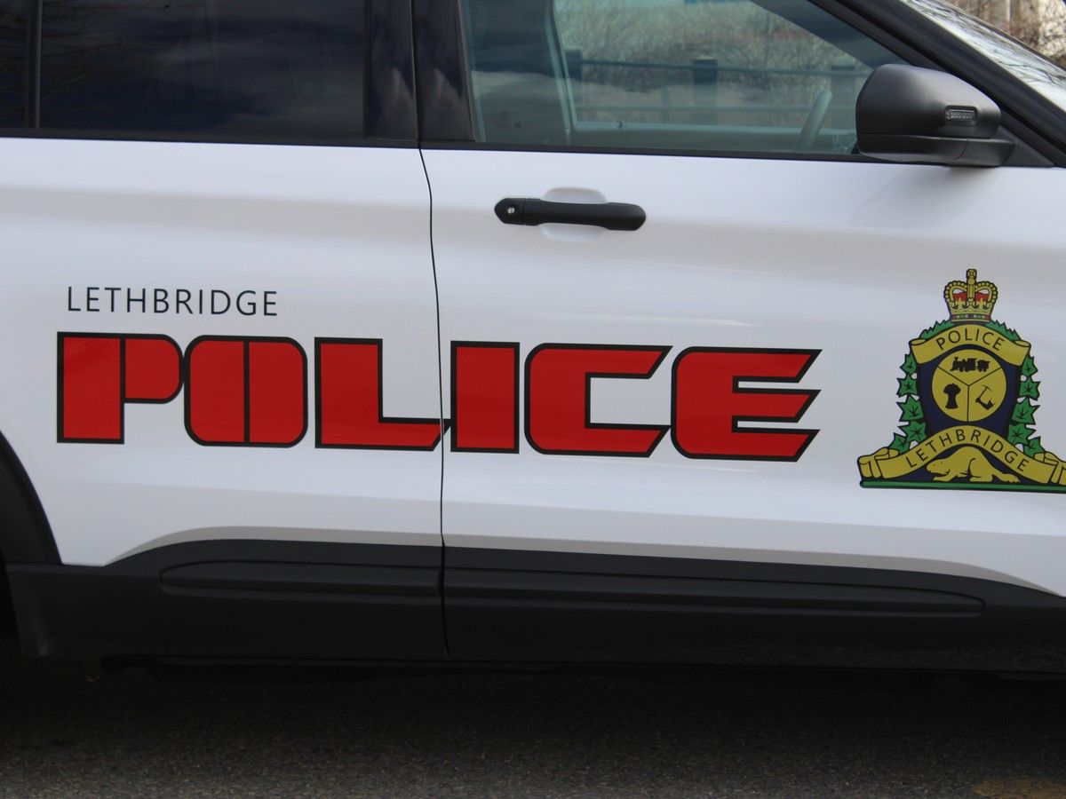 Lethbridge police vehicle