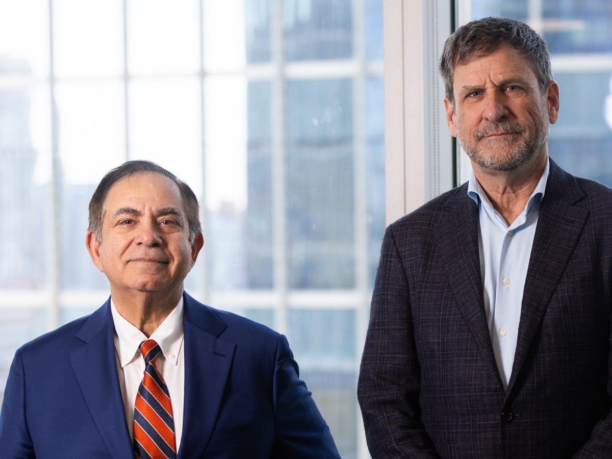 Northback CEO Mike Young and Sanjiv Manchanda, CEO of Hanroy Projects,